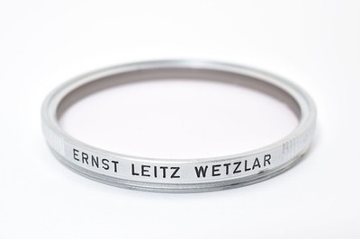 Seltener Leitz Wetzlar E43 Silberfilter Rot ''1'' für Leica Summilux 50mm...