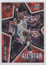 2020 Contenders Optic All-Star Aspirations Red Cracked Ice Prizm Karl Malone n1u