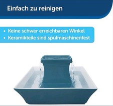 Drinkwell Pagoda PetSafe Keramik-Brunnen für Hunde und Katzen Petsafe 
