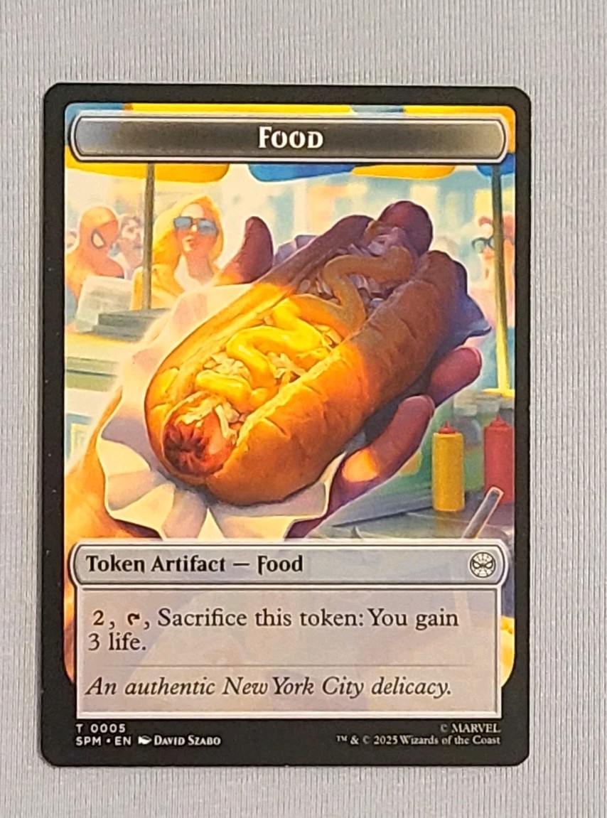 MTG Marvel's Spider-Man Robot T 0006 Food T 0005 Regular