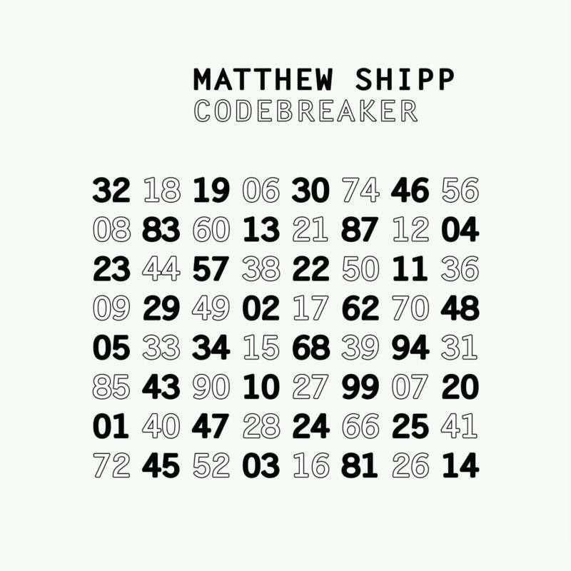 Matthew Shipp Codebreaker LP Vinyl TAO07LP NEW