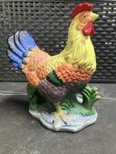 Hen Nest Egg Collection Hand Painted Porcelain Figurine
