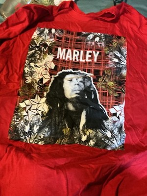 Red New Bob Marly XL Tshirt 