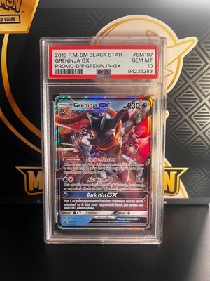 Greninja GX Pokemon Sun & Moon Black Star Promo #SM197 PSA 10 | eBay