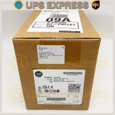 NEW 22F-A011N113 AB PowerFlex 4M-.2 kW (3 HP) AC Drive 22F-A011N113