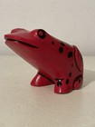 Handmade Cement Frog Figurine — photo 2