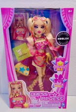 2025 ROBLOX Dress To Impress BUBBLEGUM GAL 12" Doll With Accessories NEW READ