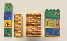 Lego Duplo Bob the Builder Figure & Lofty with Printed Pieces 3273