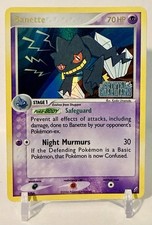 Banette 1/100 Holo Rare Crystal Guardians Stamped 2006 LP Pokemon TCG English on eBay
