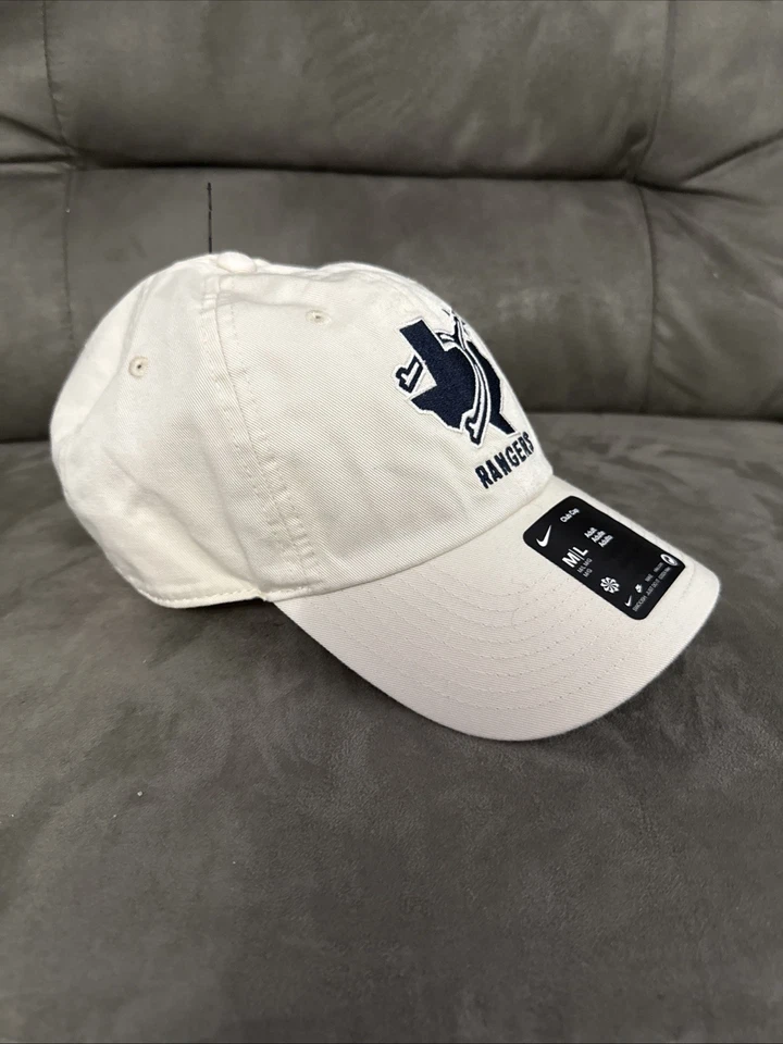 NWT Nike Texas Rangers City Connect Club Beige Adult Mens Adjustable Hat Cap M/L - Image 4 of 4