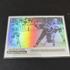 2023-24 Upper Deck Parkhurst Champions - Wire Images Auston Matthews #WI-6