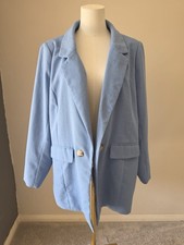 Damenblazer Lipsy blau Knopfleiste UK-Größe...