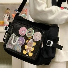 Ita Bag Y2k Harajuku Itabag Clear Window Japanese Style Crossbody Shoulder Bags