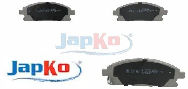 Japko 50154 Bremsbelagsatz FüR Scheibenbremse Bremsbelagsatz BremsbeläGe-image