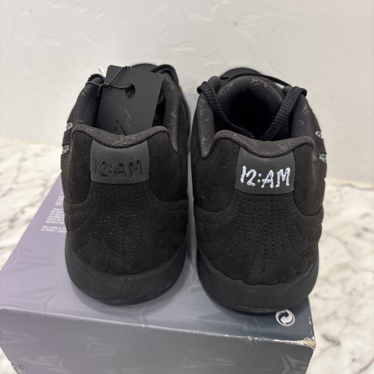 Size 12 - Swaroski x Nike Ja 2 Black Label Pack - Scratch Bling