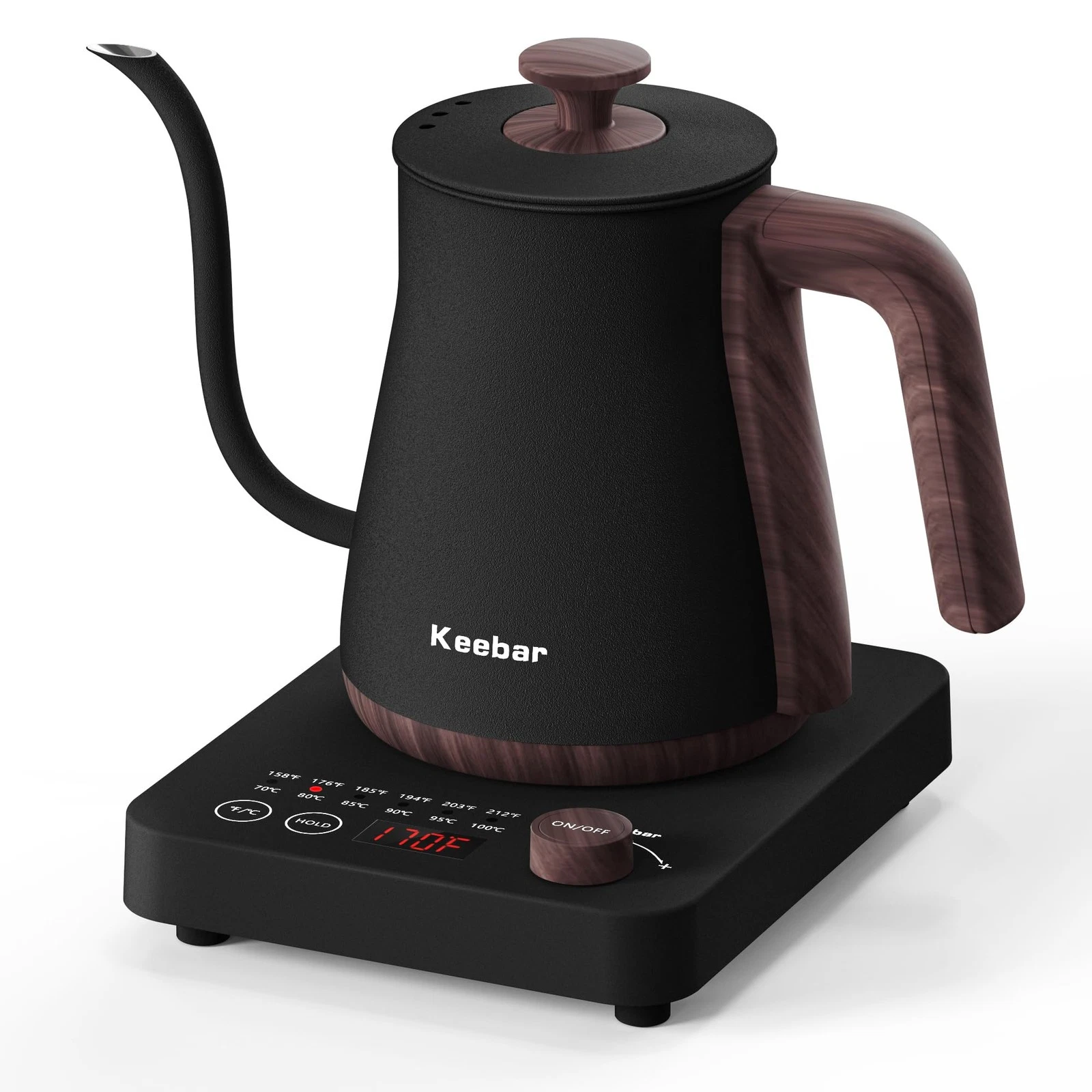 Electric Kettle, Electric Gooseneck Kettle with 6 Temperature Control Presets...
Opens in a new wind