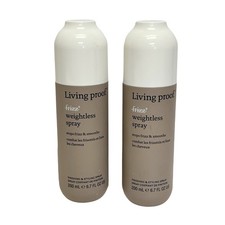2X Living Proof No Frizz Weightless Styling Spray 6.7oz each NEW