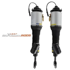 Pair Front Air Suspension Shock Struts For Bentley Continental GT Flying Spur