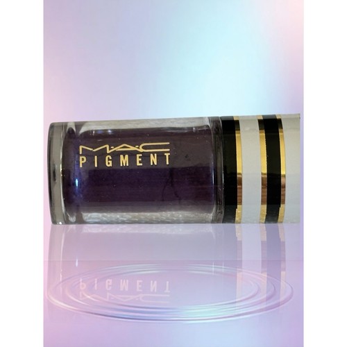 MAC Pigment PUSH THE EDGE ~ Travel Size Without Box Discontinued Purple Shade - Picture 2 of 3