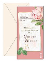 Herzliche Segenswünsche zur Go*denen Hochzeit | Taschenbuch | 12 S. | Deutsch