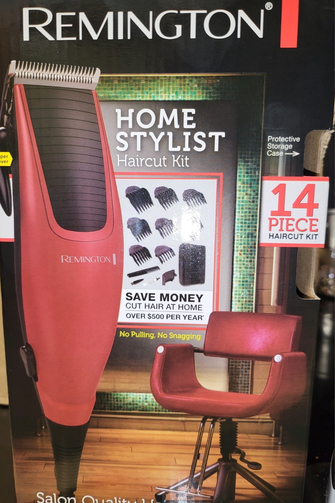 Remington Home Stylist Haircut Kit 14 Piece Ultimate Styling