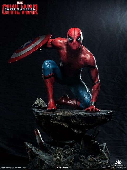 MARVEL Captain America Civil War SPIDER-MAN 1/4 Statue Regular Ver