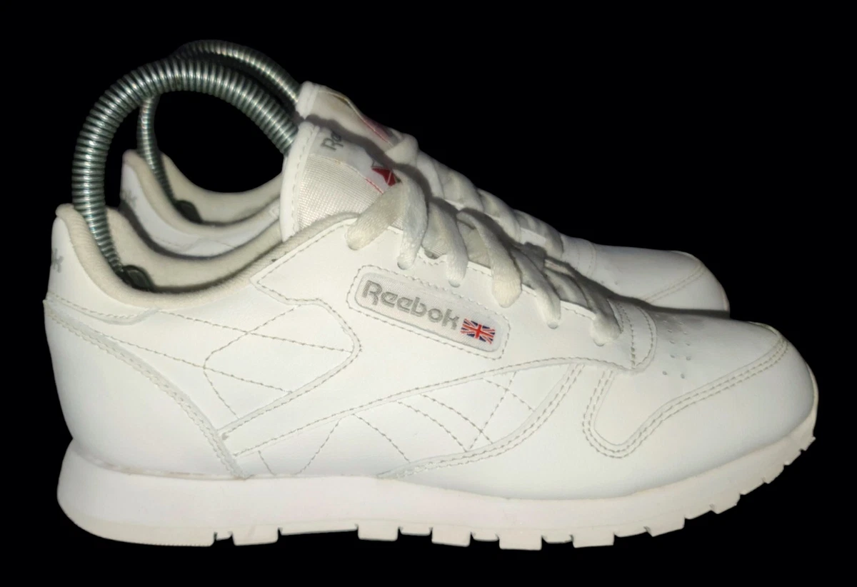 Reebok Classic Leather Low White Grey 2022 | eBay