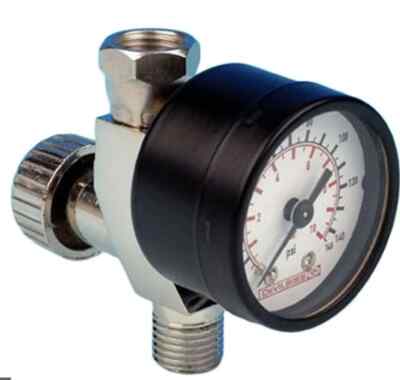 HAV-501-B.  Luftregulierventil mit Manometer - BOXED VALVE WITH GAUGE