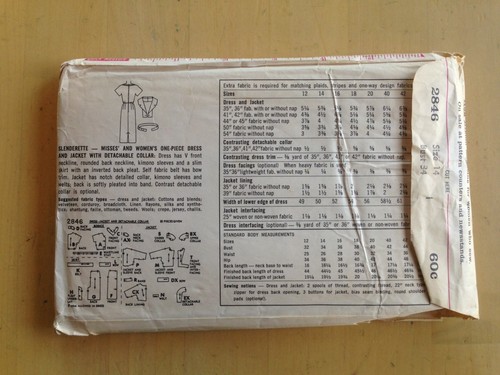 Vintage 1950-1960's Simplicity Sewing Pattern, CUT, Choose Your Style - Afbeelding 5 van 19