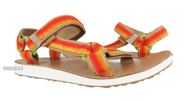 teva orange sandals