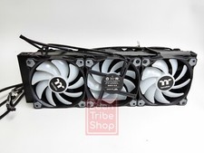 Corsair 360mm Liquid Cooled radiator w/6 TT-1225 Fans red