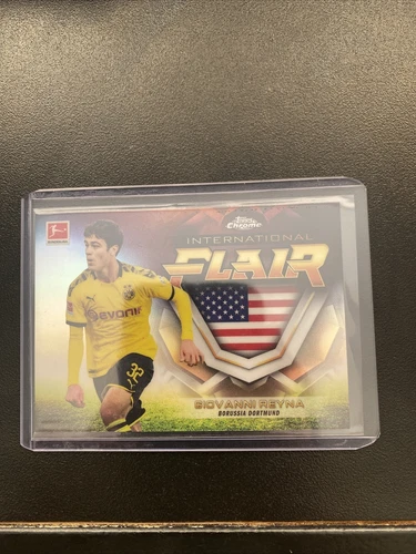 2019-20 Topps Chrome Bundesliga International Flair #IF6 Giovanni Reyna USMNT