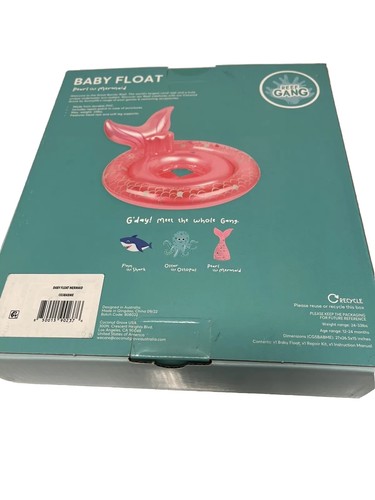 Coconut Grove by Sunnylife - Baby Float Pearl the Mermaid Up To 33 LBS 12 - 24 M - Picture 2 of 2