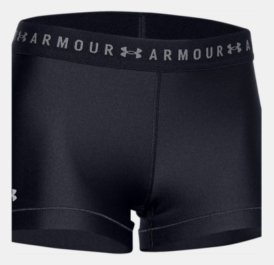 NEW UNDER ARMOUR [S] Women 3'' SHORTY Compression Volleyball Shorts-Black 1312542