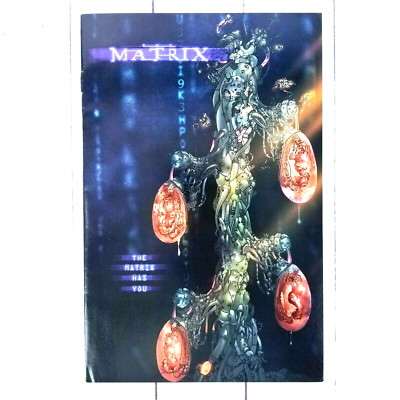 The Matrix Promotional Comic Book Preview #1, 1st Print Recalled Book 1999, VF