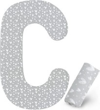 Pregnancy Pillow Cover C Shaped, Full Body Pillowcase for Maternity Pillow,...