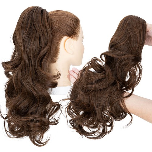 Thick Hair Ponytail Clip In Natural Claw On Pony Tail Hair Extensions AS Human - Picture 33 of 77
