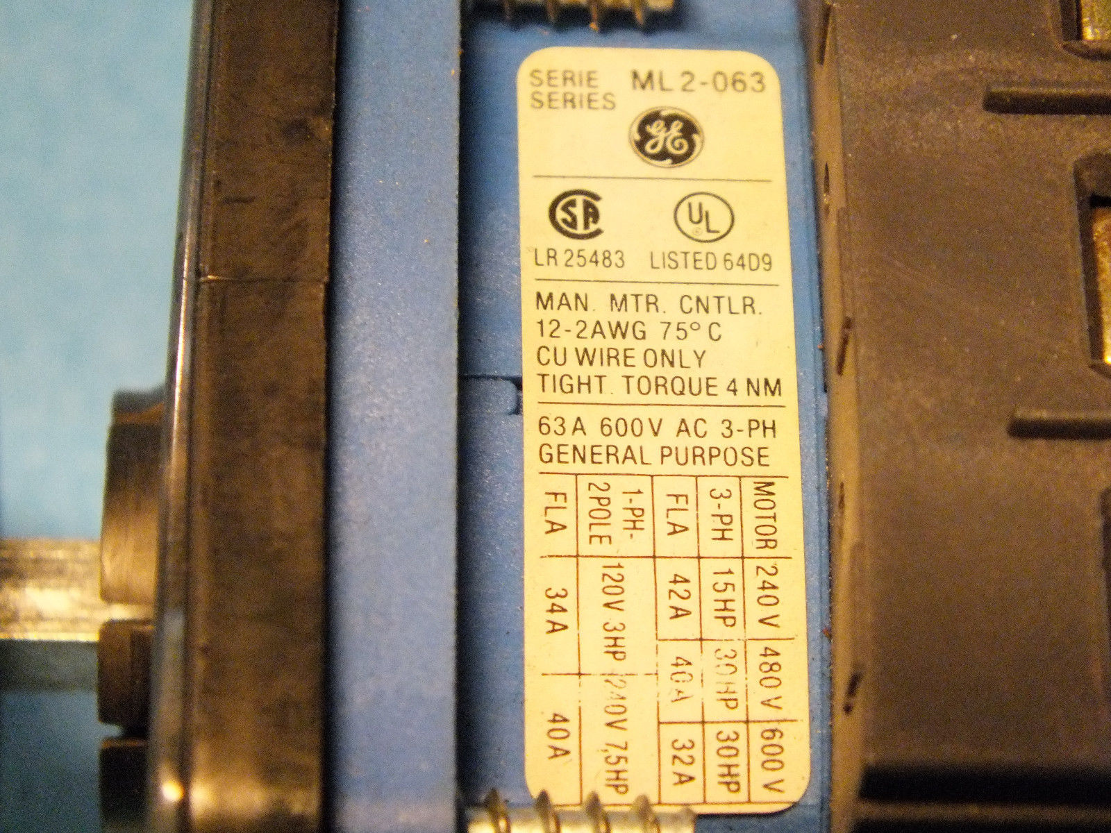 Cartouche General Electric VR RPX-063 (Trésor Doré) - NOS Testée - Diamant 3 Mil - NEUF