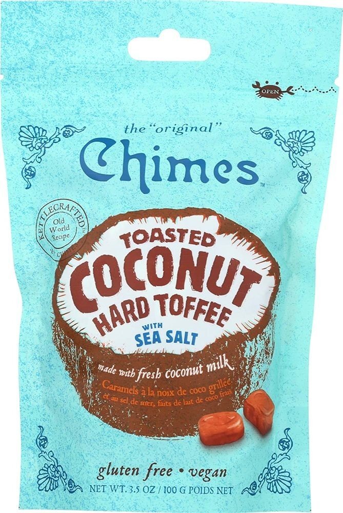 Chimes Toasted Coconut Hard Toffee Пакет 3,5 унции