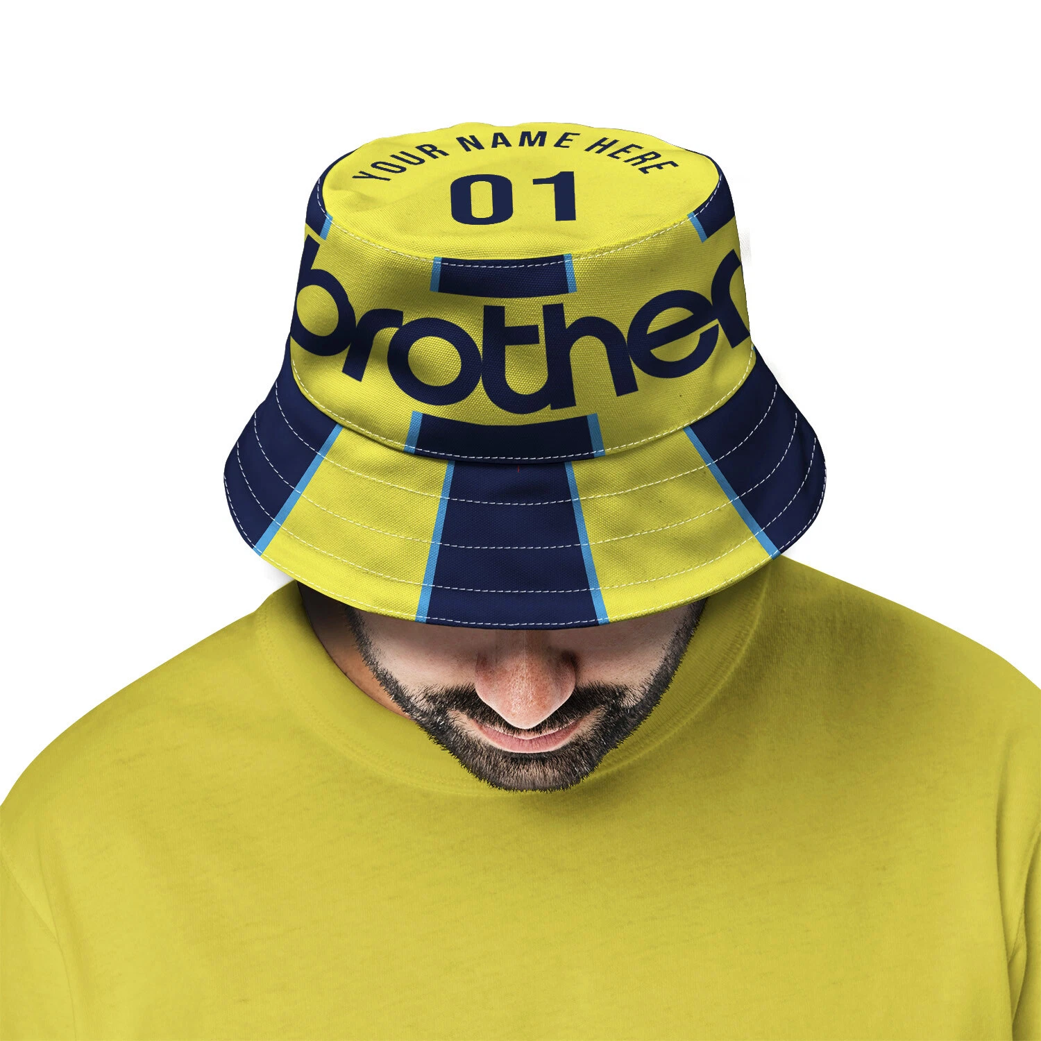 Manchester Blue 98 Retro Bucket Hat Beach Festival Fisherman Hat Unofficial