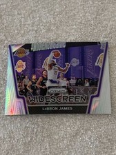 2020-21 Prizm LeBron James Widescreen Silver Prizm #1 Lakers Rare HOF R300