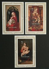 Cook Islands 1978 - Christmas - Set of 3 Children's Charity Min Sheets - MNH