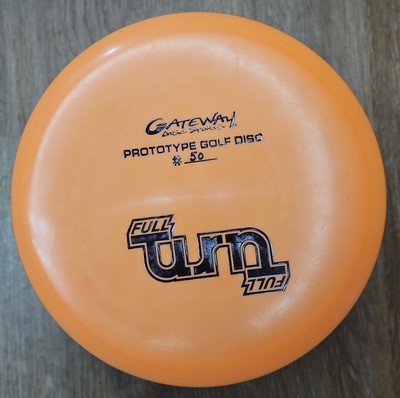 Disc Golf Gateway #50 Full Turn Prototype 178g orange preowned