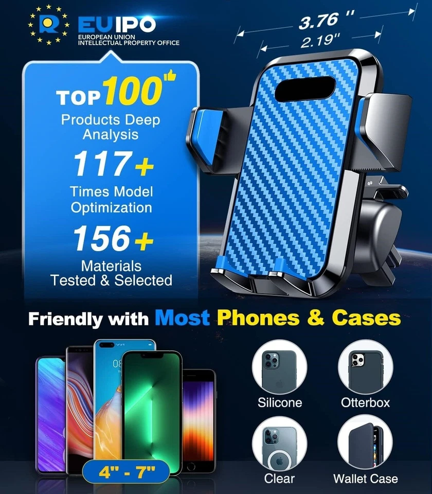 Accesorios Para Autos Soporte Para Celulares Soporte de Teléfono para Coche NUEVO Foto 3 de 4