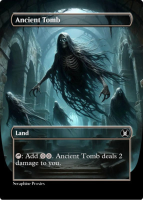 Ancient Tomb - High Quality Altered Art Custom Cards