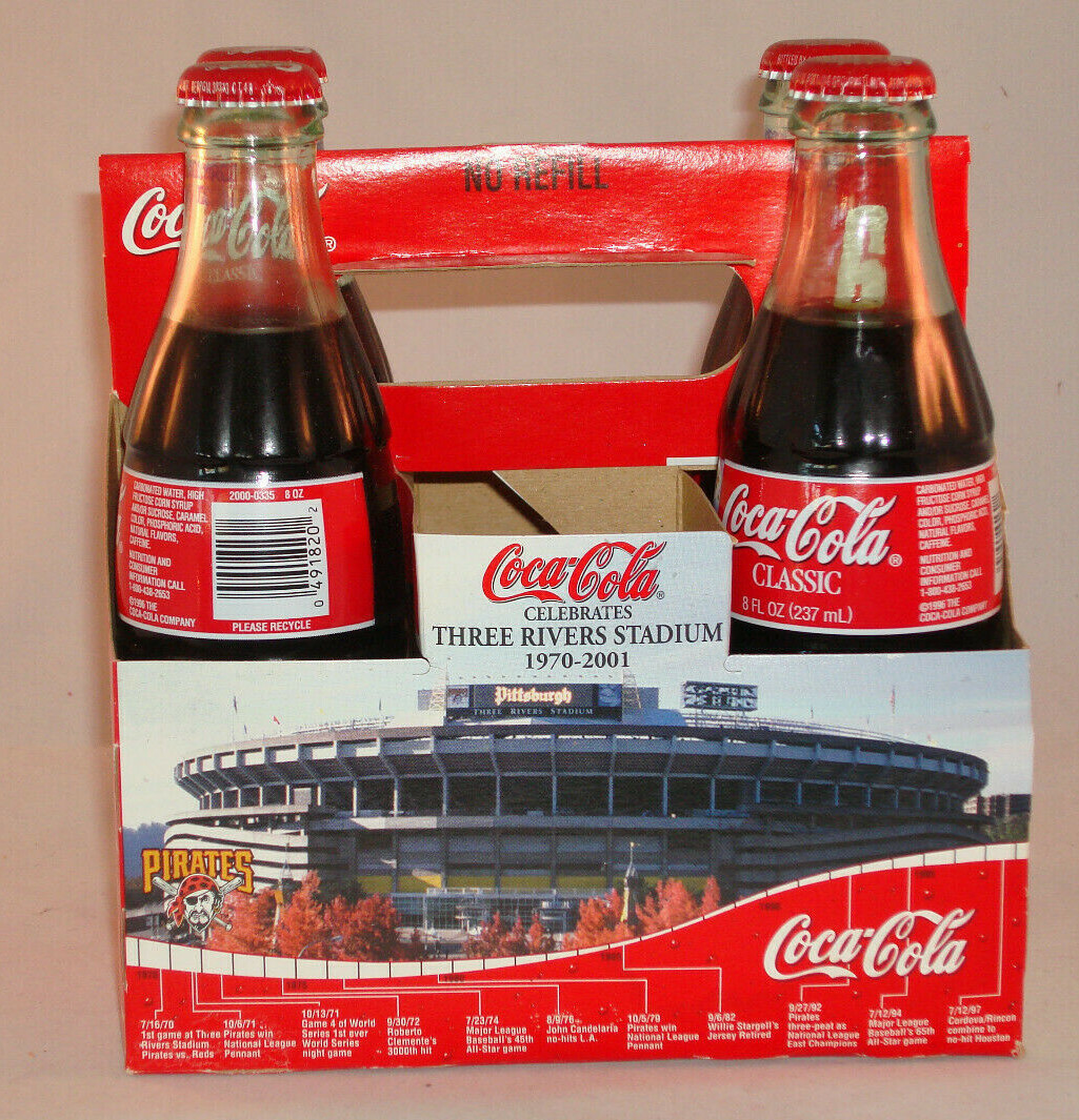 Three Rivers Stadium - Commemorative Coca-Cola Classic Bottles