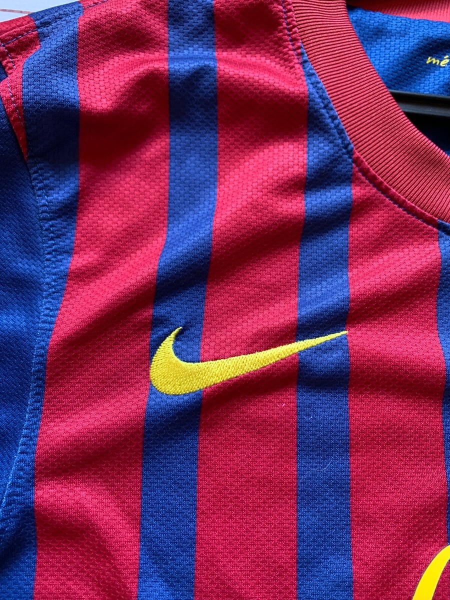 FC Barcelona 2011 2012 Home football soccer shirt jersey Nike size