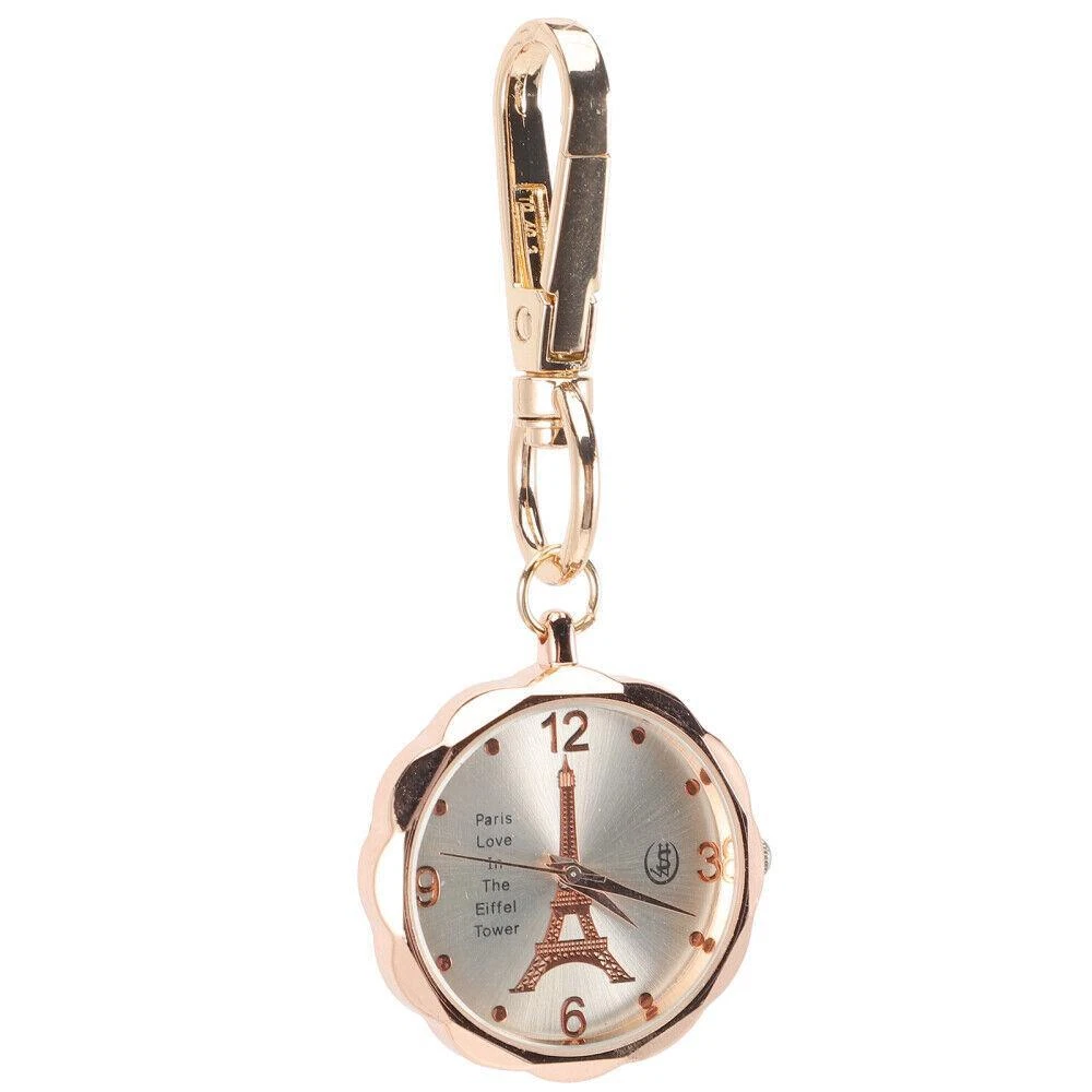 Digital pocket clearance watch with cover