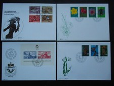 Liechtenstein 1972 fast kompletter Jahrgang auf FDC (L8)