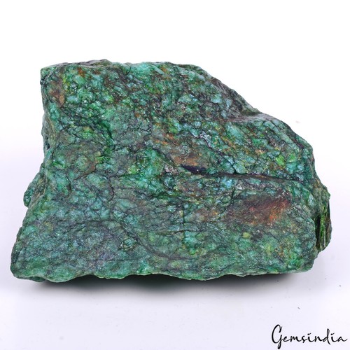 Certified 5430 Ct Colombian Green Emerald Natural Rough Huge Loose Gem Specimen - Picture 5 of 9